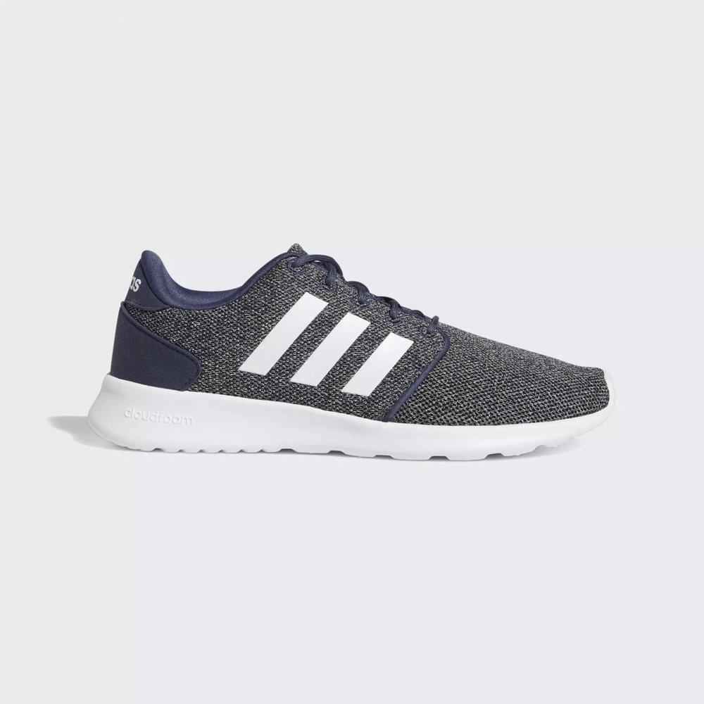 Adidas Cloudfoam QT Racer Tenis Azules Para Mujer (MX-78137)
